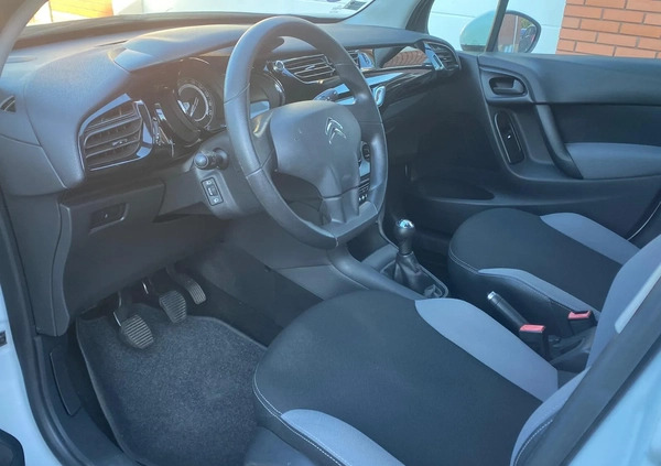 Citroen C3 cena 14900 przebieg: 91555, rok produkcji 2015 z Turek małe 46